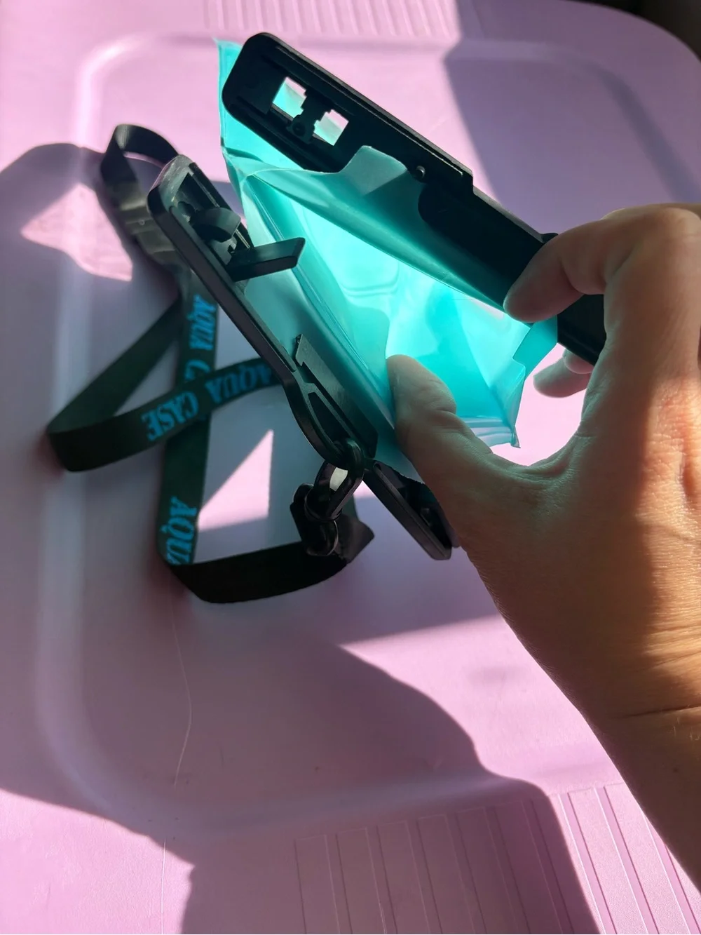 Waterproof Phone Pouch - Teal